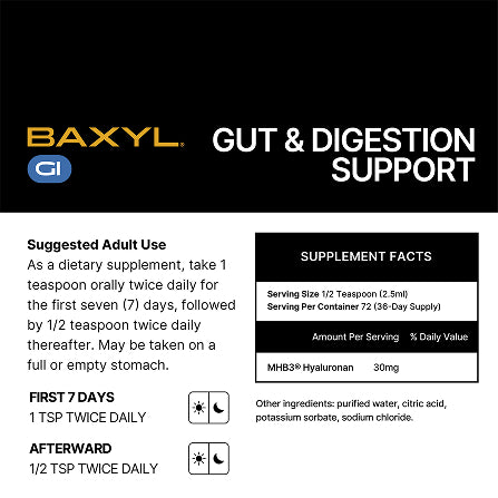 Baxyl® GI - Gut & Digestive Support
