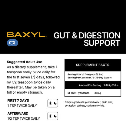 Baxyl® GI - Gut & Digestive Support